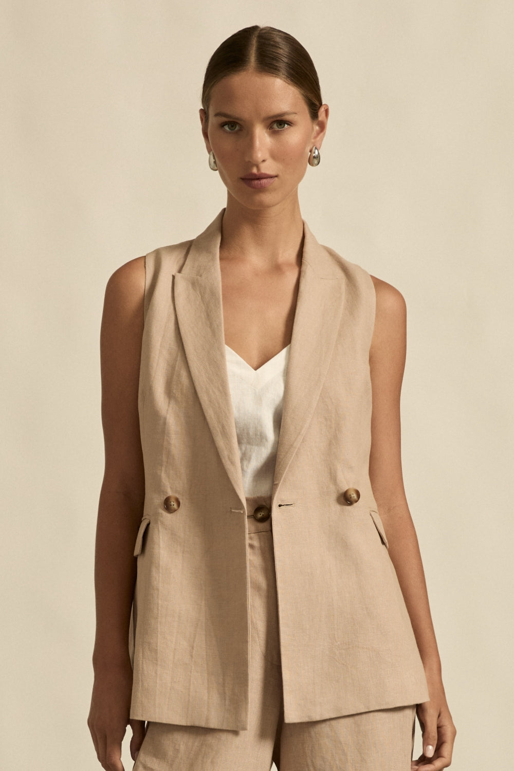 inception vest - stone|  zoe kratzmann| considered design