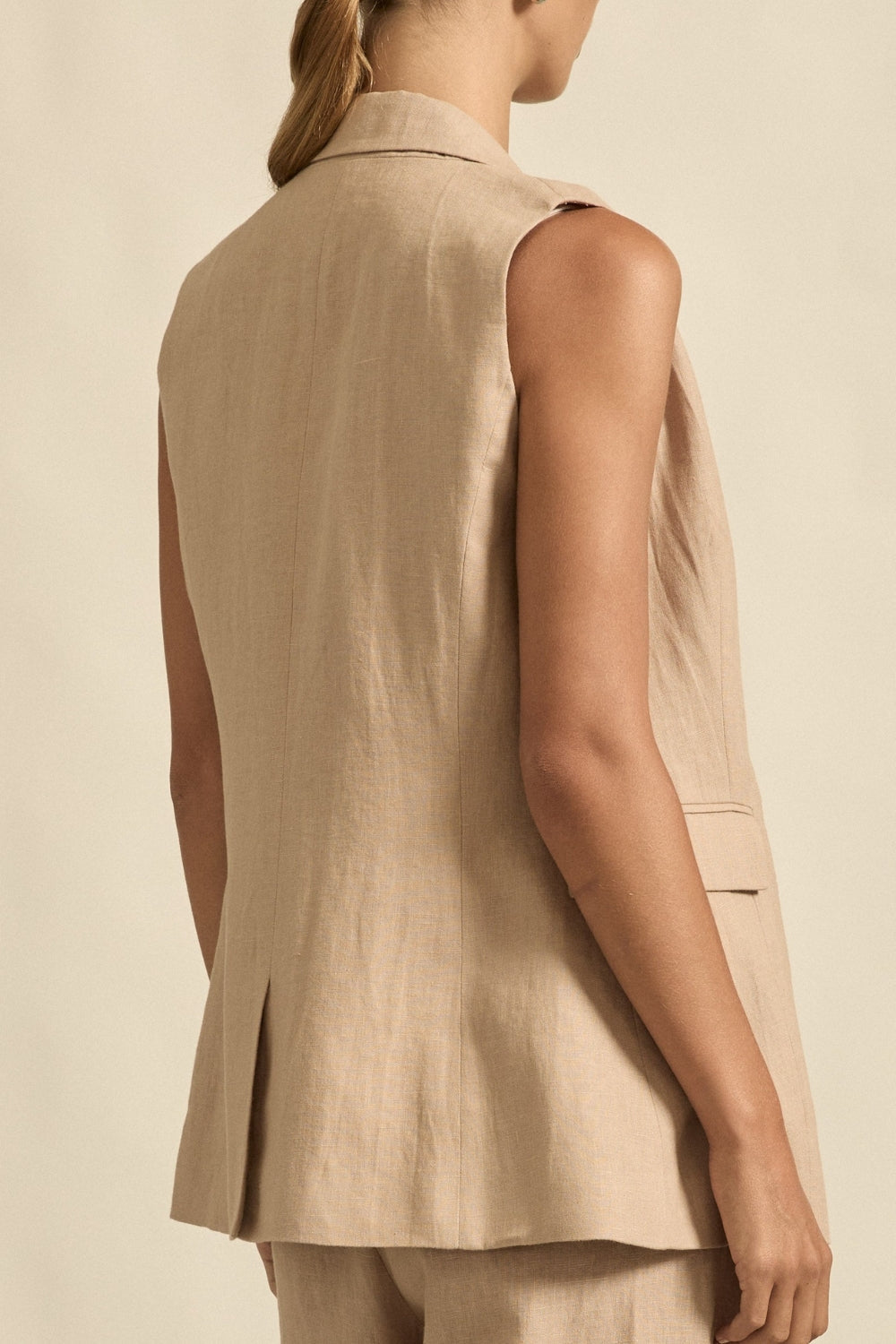 inception vest - stone|  zoe kratzmann| considered design