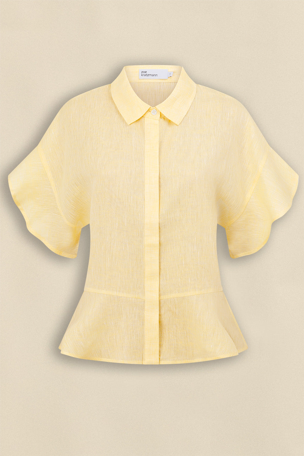 inlet top - lemonade|  zoe kratzmann| considered design