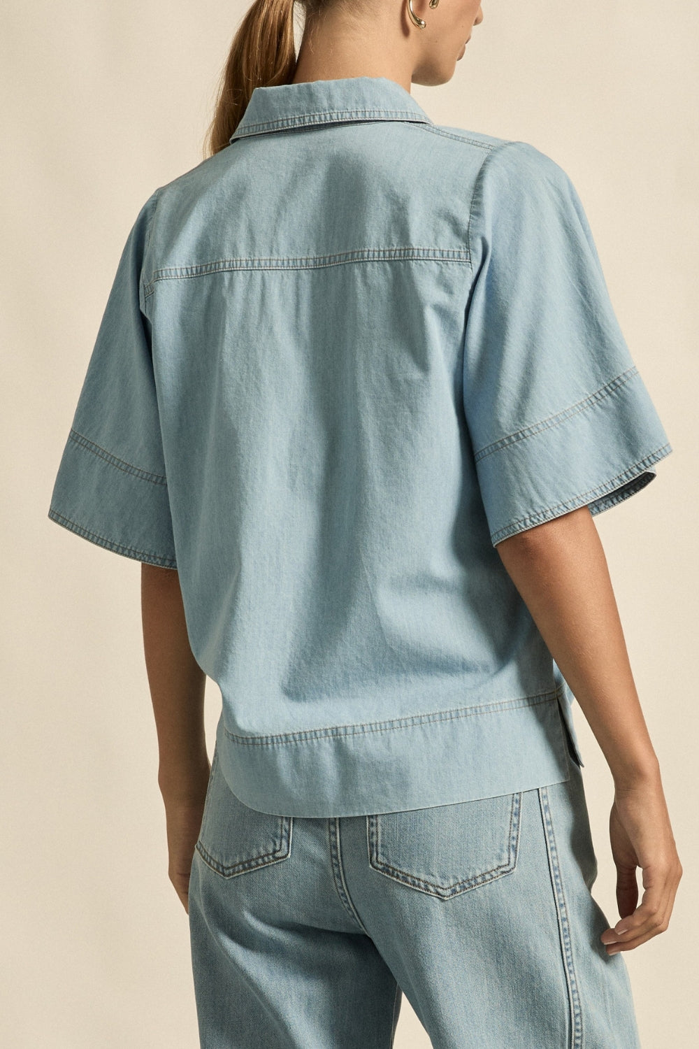 insinuate top - light chambray|  zoe kratzmann| considered design