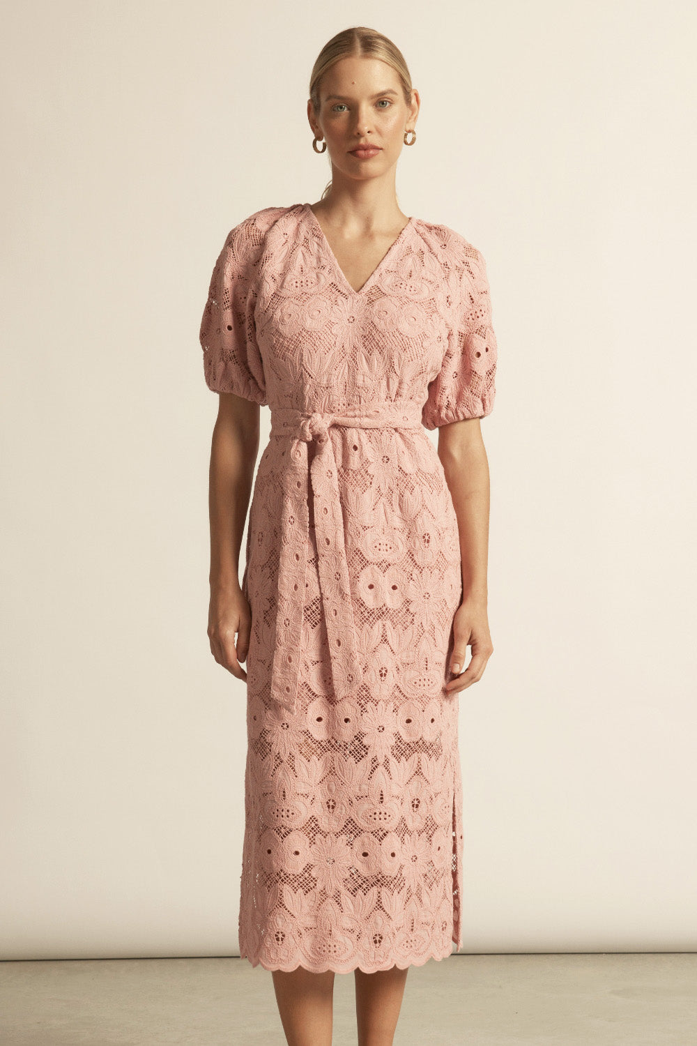 Islet Cloth islet midi dress - petal – zoe kratzmann