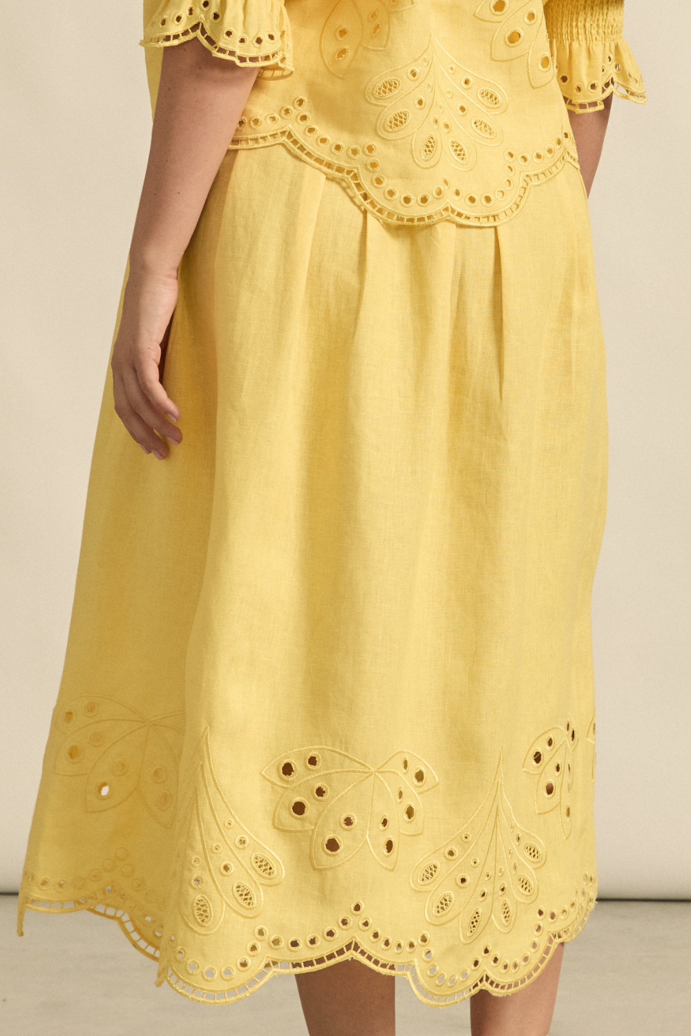 jetty skirt - sunshine
