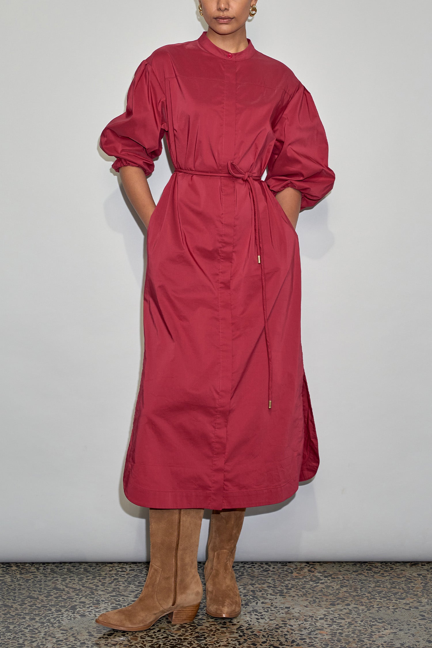 jubilant dress - raspberry|  zoe kratzmann| considered design