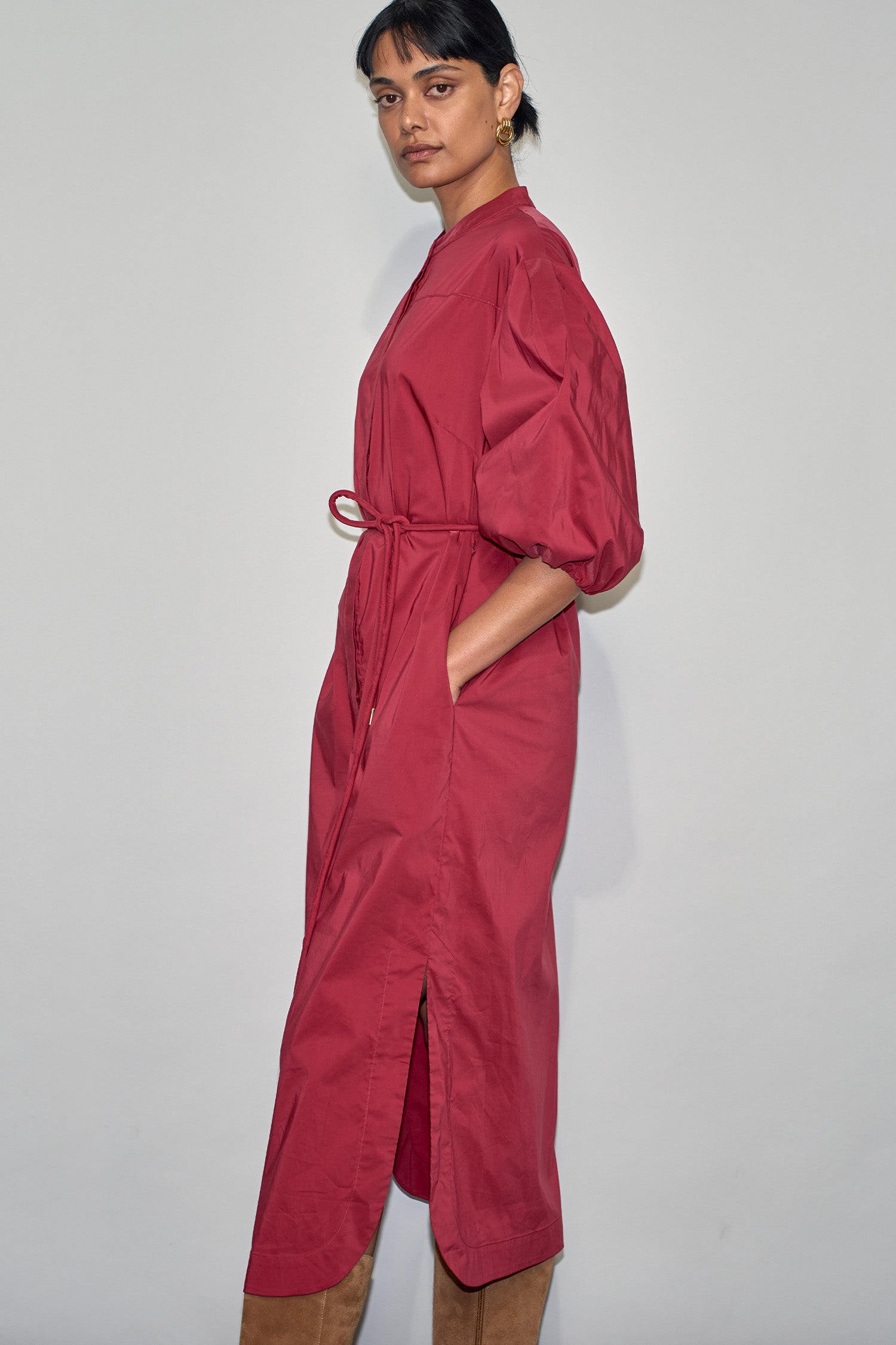 jubilant dress - raspberry|  zoe kratzmann| considered design