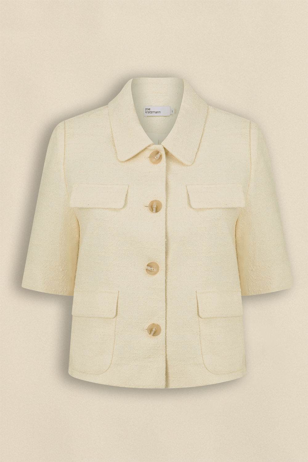 juncture jacket - alabaster|  zoe kratzmann| considered design