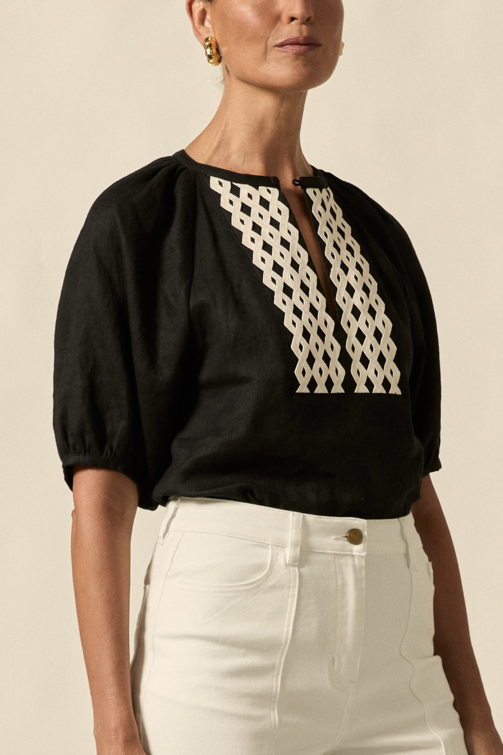 kilter top - black|  zoe kratzmann| considered design