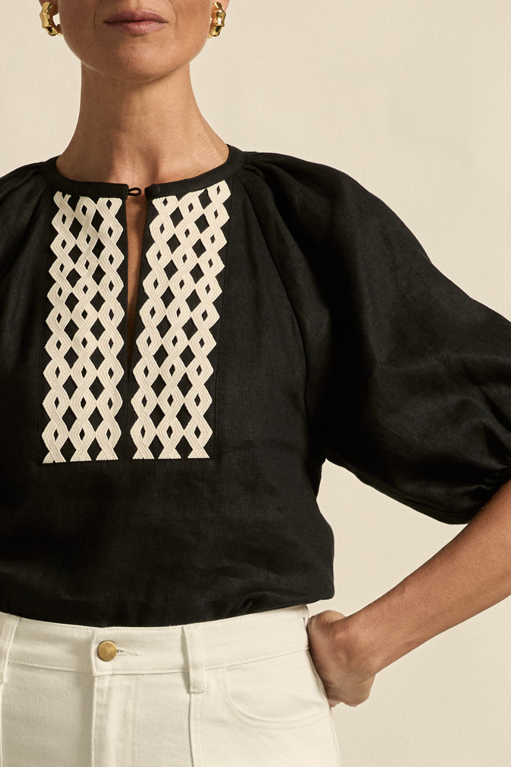 kilter top - black|  zoe kratzmann| considered design