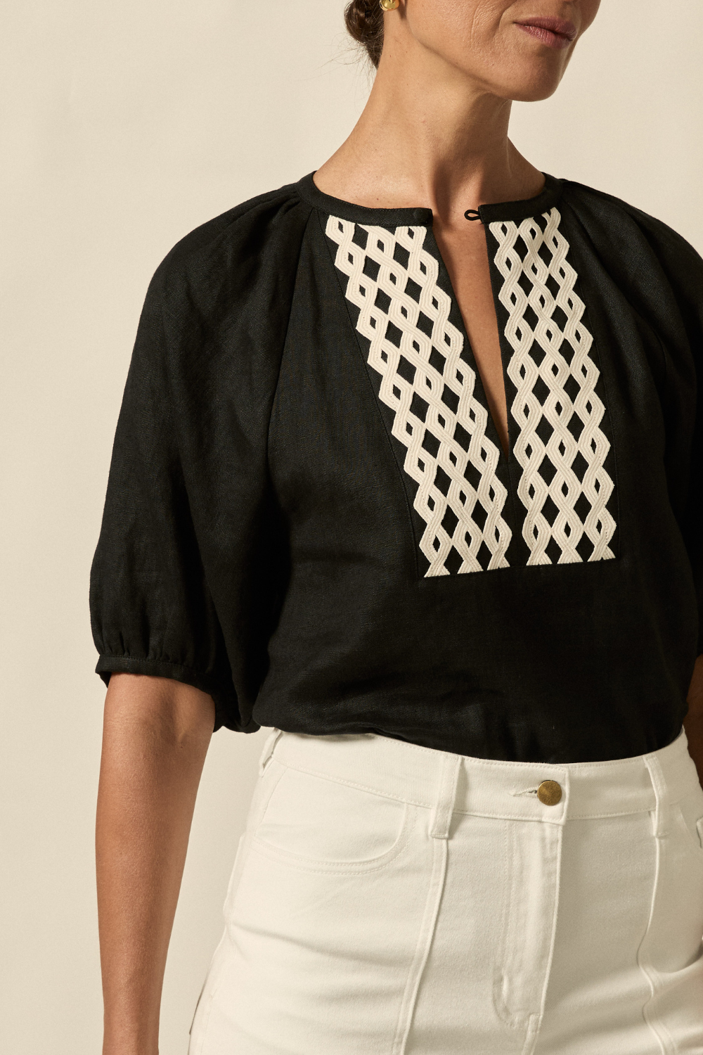 kilter top - black|  zoe kratzmann| considered design