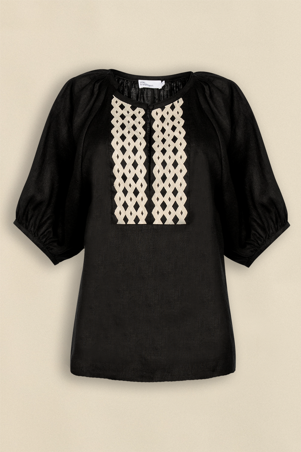kilter top - black|  zoe kratzmann| considered design