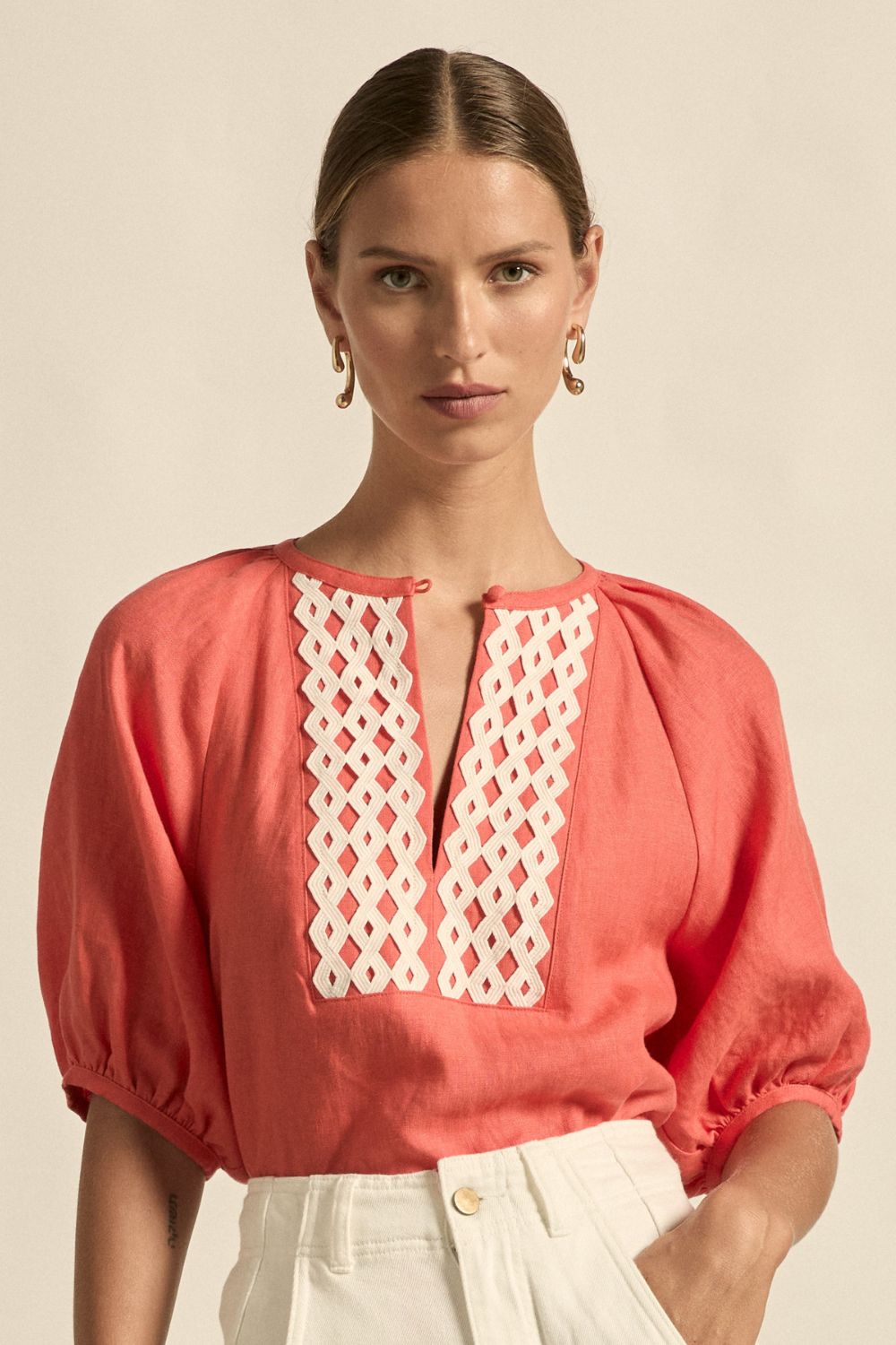 kilter top - melon|  zoe kratzmann| considered design