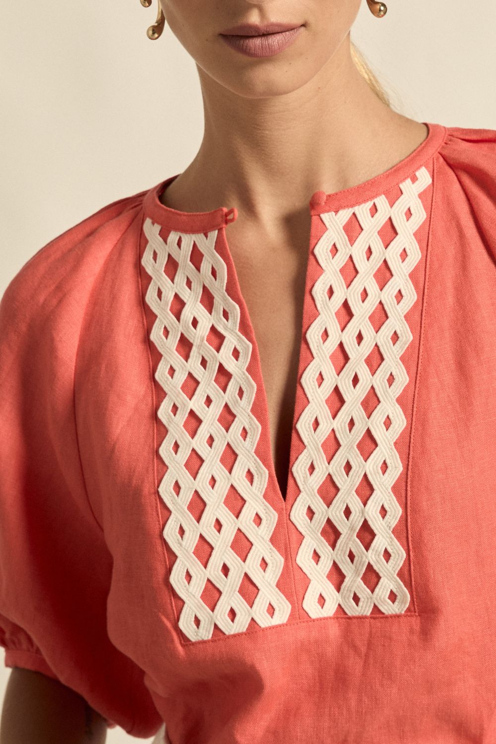 kilter top - melon|  zoe kratzmann| considered design