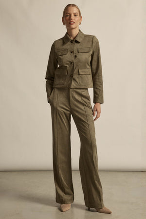 Chime Pant - Olive|  zoe kratzmann| considered design