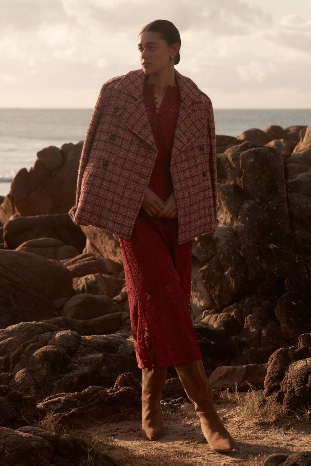 Sonnet dress - raspberry|  zoe kratzmann| considered design