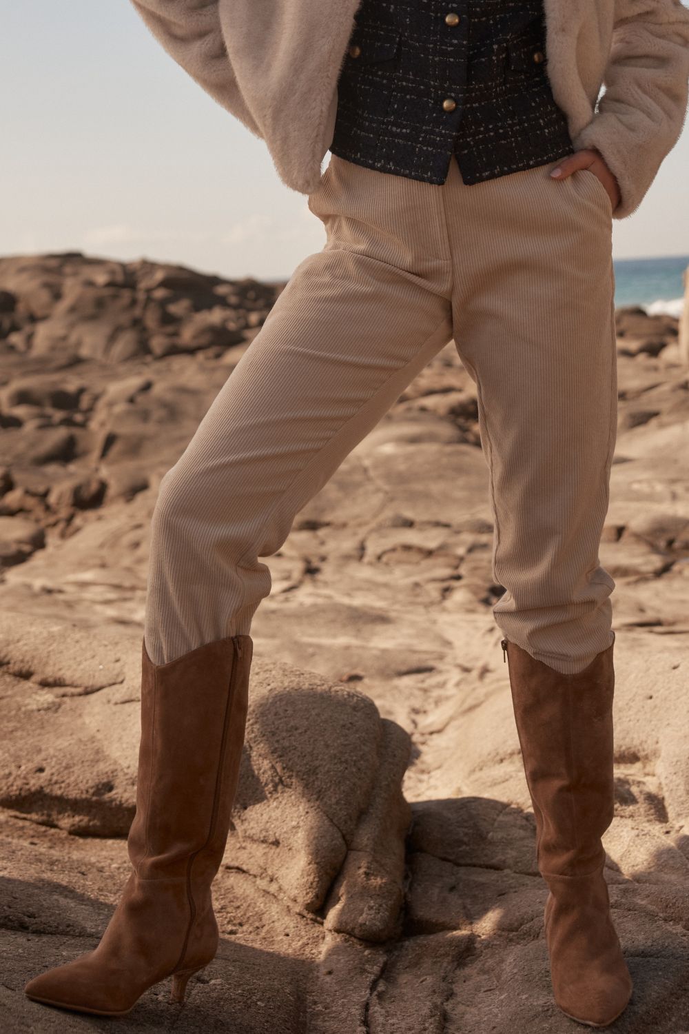 Lilt pant - ECRU|  zoe kratzmann| considered design