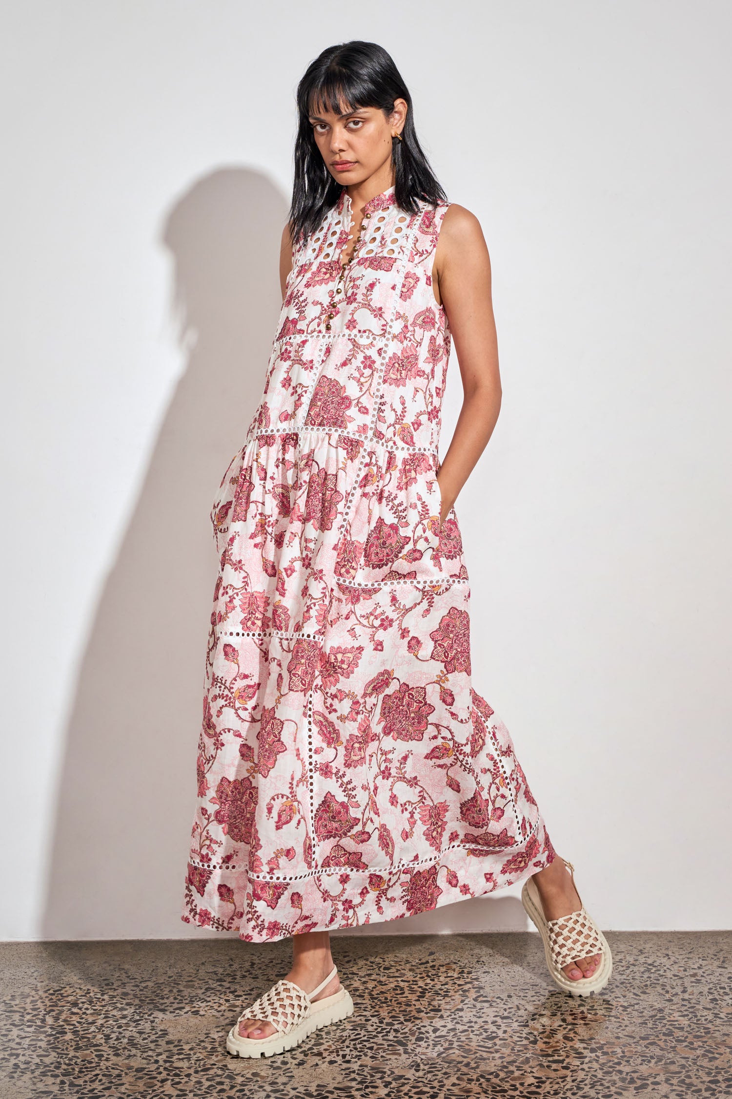 linger dress - rose paisley|  zoe kratzmann| considered design