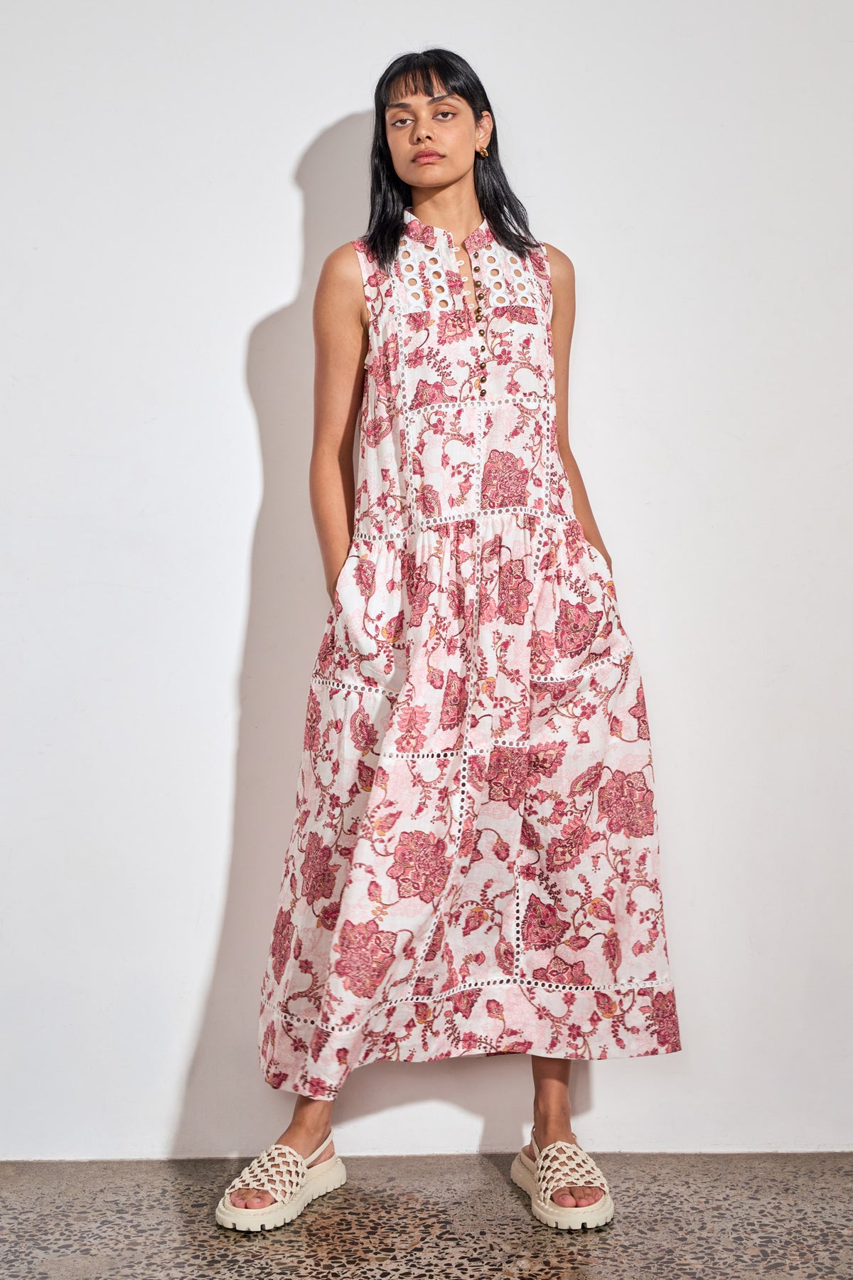 linger dress - rose paisley|  zoe kratzmann| considered design