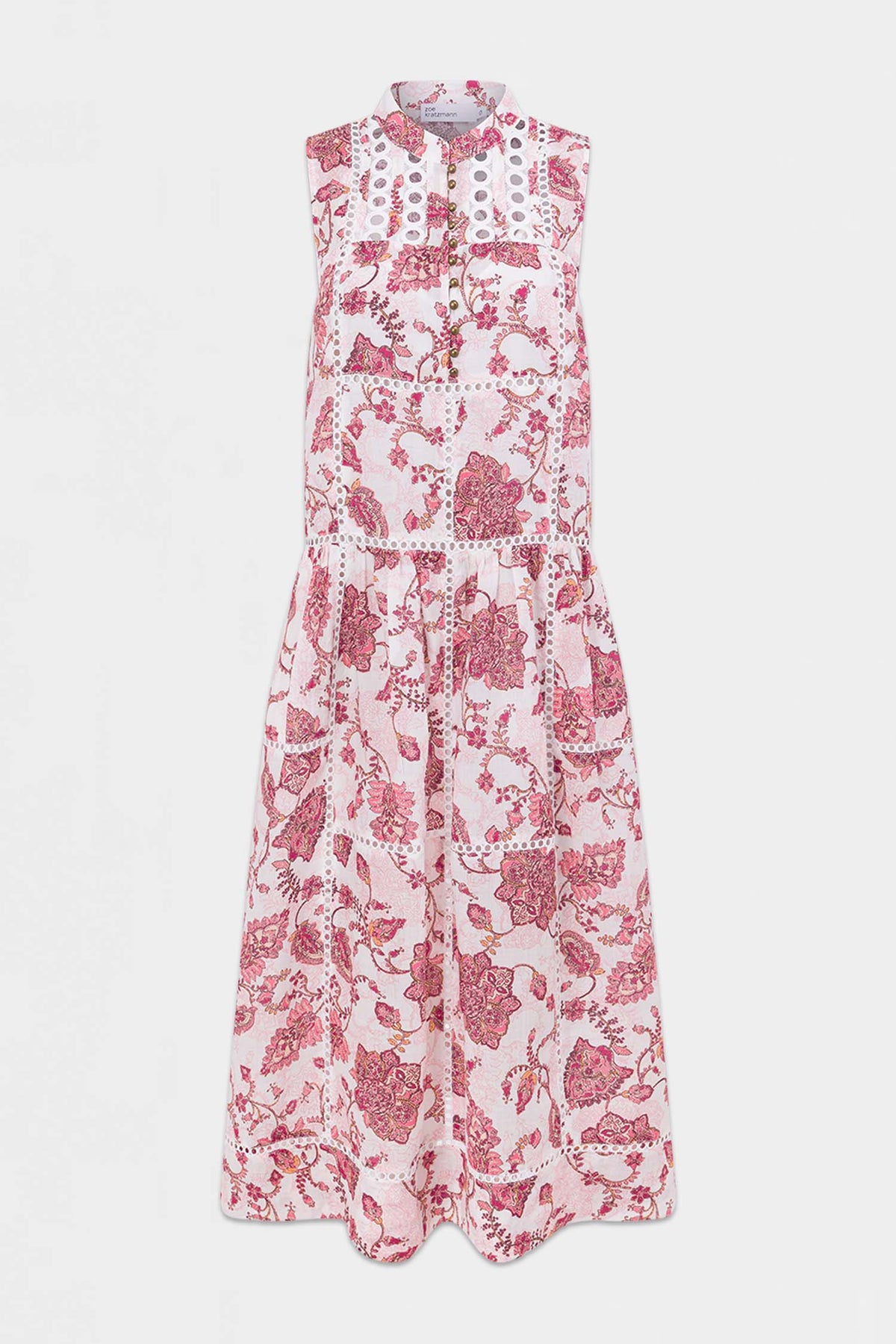 linger dress - rose paisley|  zoe kratzmann| considered design