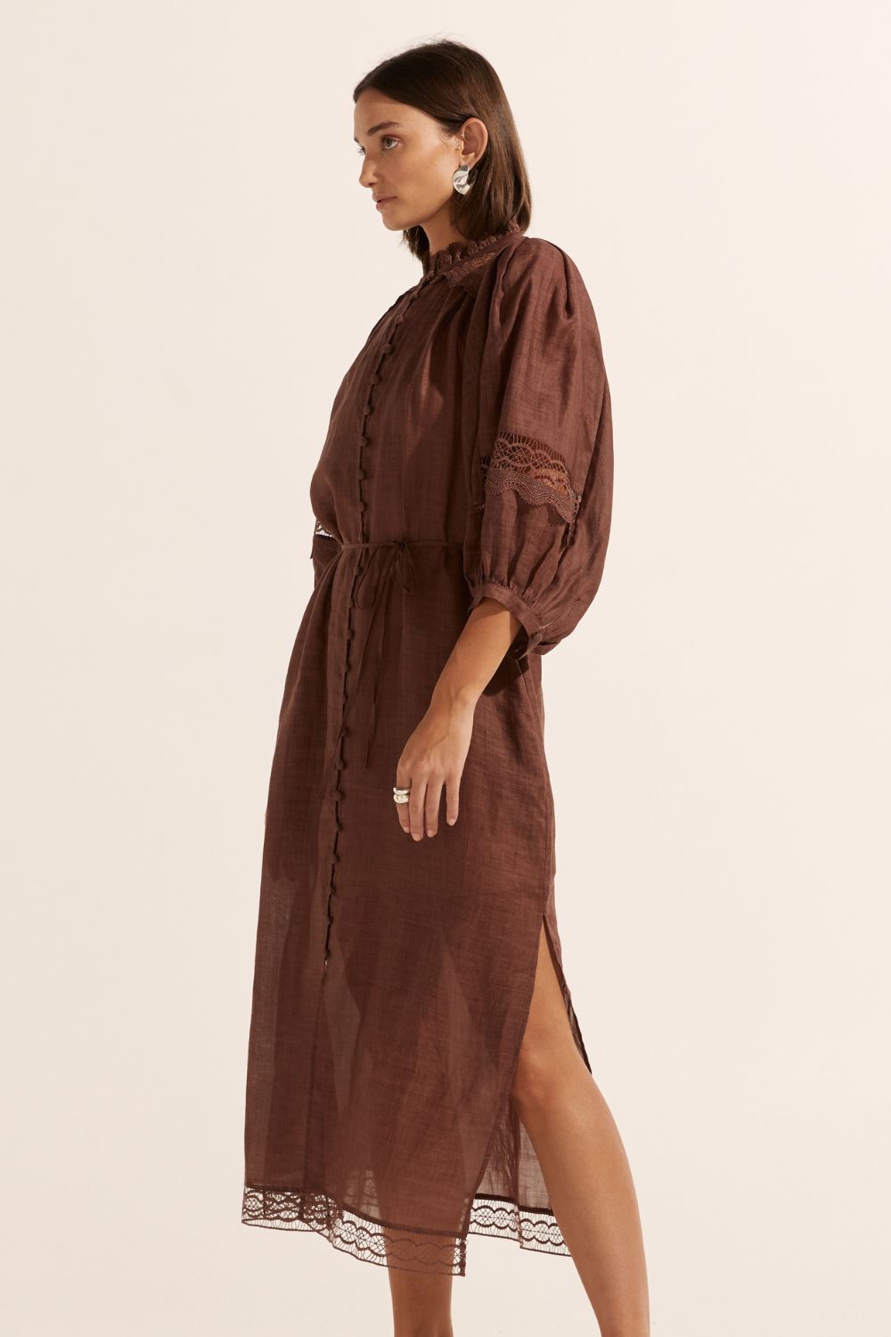 locate dress - cacao