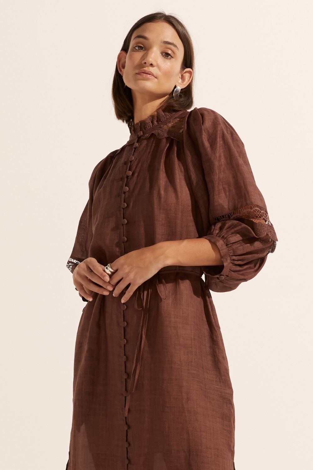 locate dress - cacao