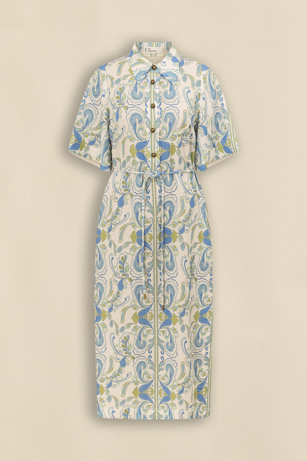 Lucent Tunic Dress - aqua mirage|  zoe kratzmann| considered design