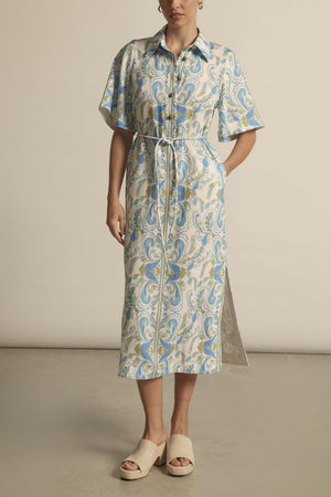Lucent Tunic Dress - aqua mirage|  zoe kratzmann| considered design