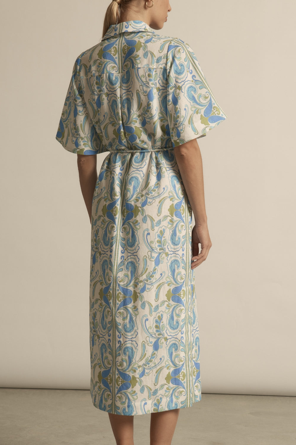 Lucent Tunic Dress - aqua mirage|  zoe kratzmann| considered design