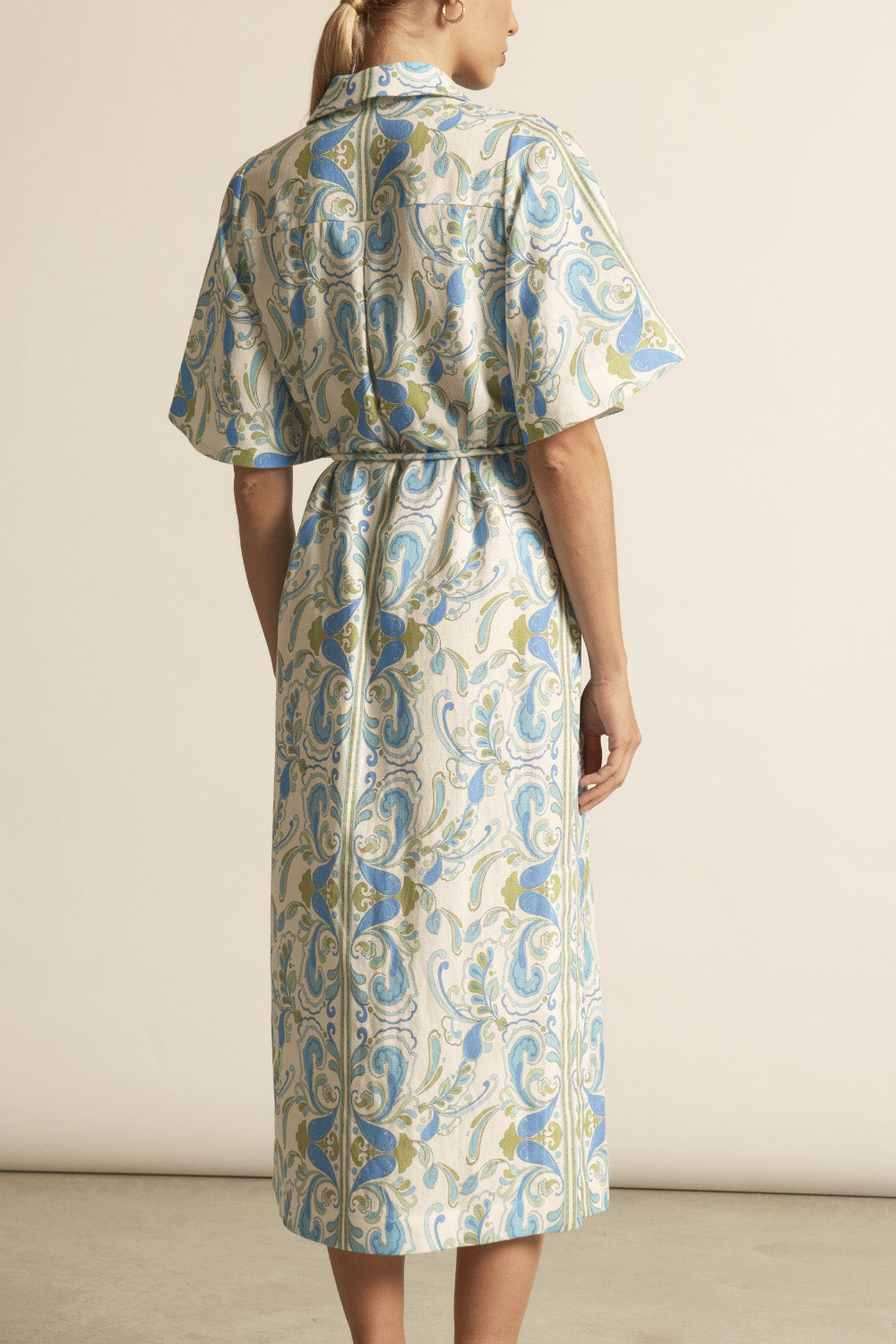 Lucent Tunic Dress - aqua mirage|  zoe kratzmann| considered design