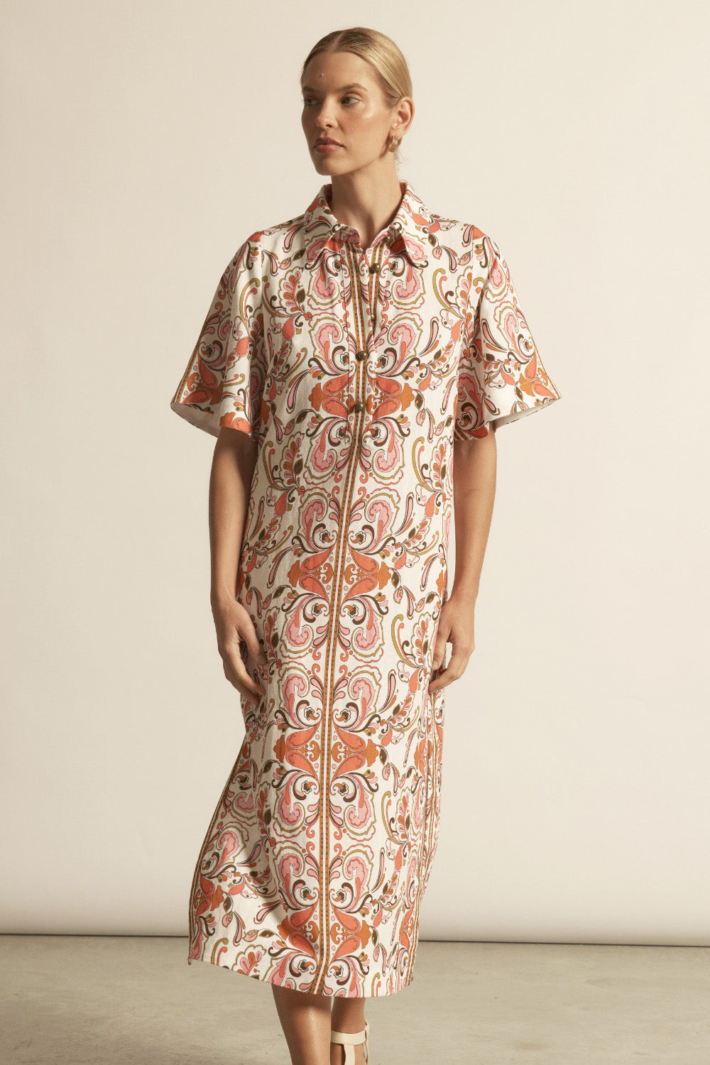 Lucent Tunic Dress - petal mirage|  zoe kratzmann| considered design