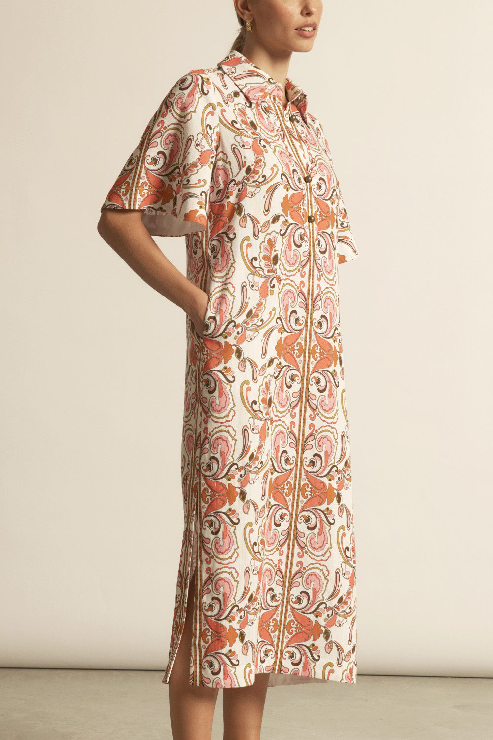 Lucent Tunic Dress - petal mirage|  zoe kratzmann| considered design