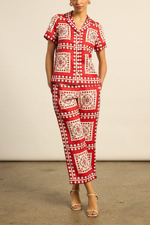 lumen top - poppy scarf|  zoe kratzmann| considered design