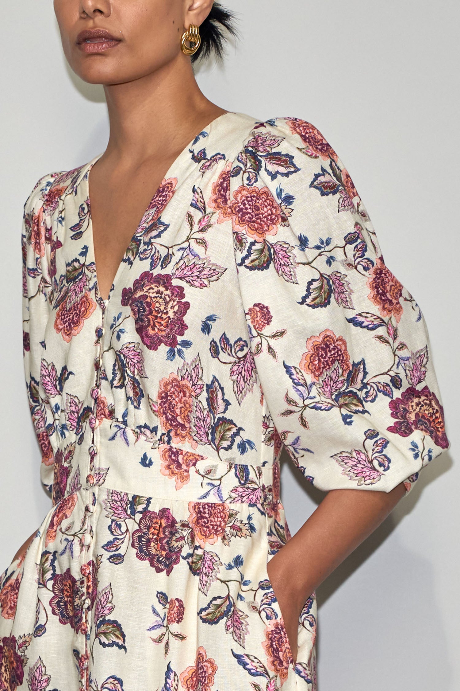 maison dress - heirloom bloom|  zoe kratzmann| considered design