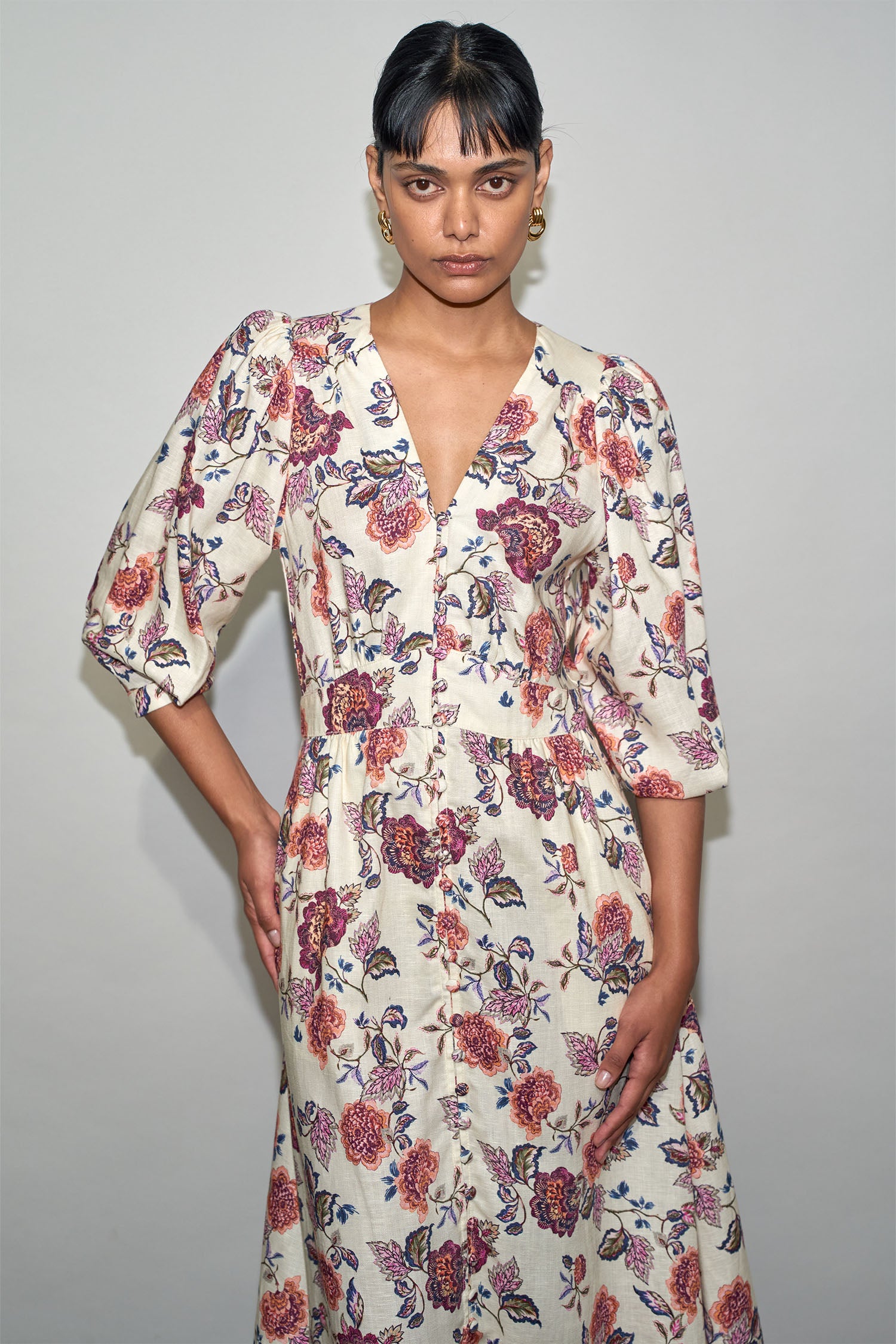 maison dress - heirloom bloom|  zoe kratzmann| considered design