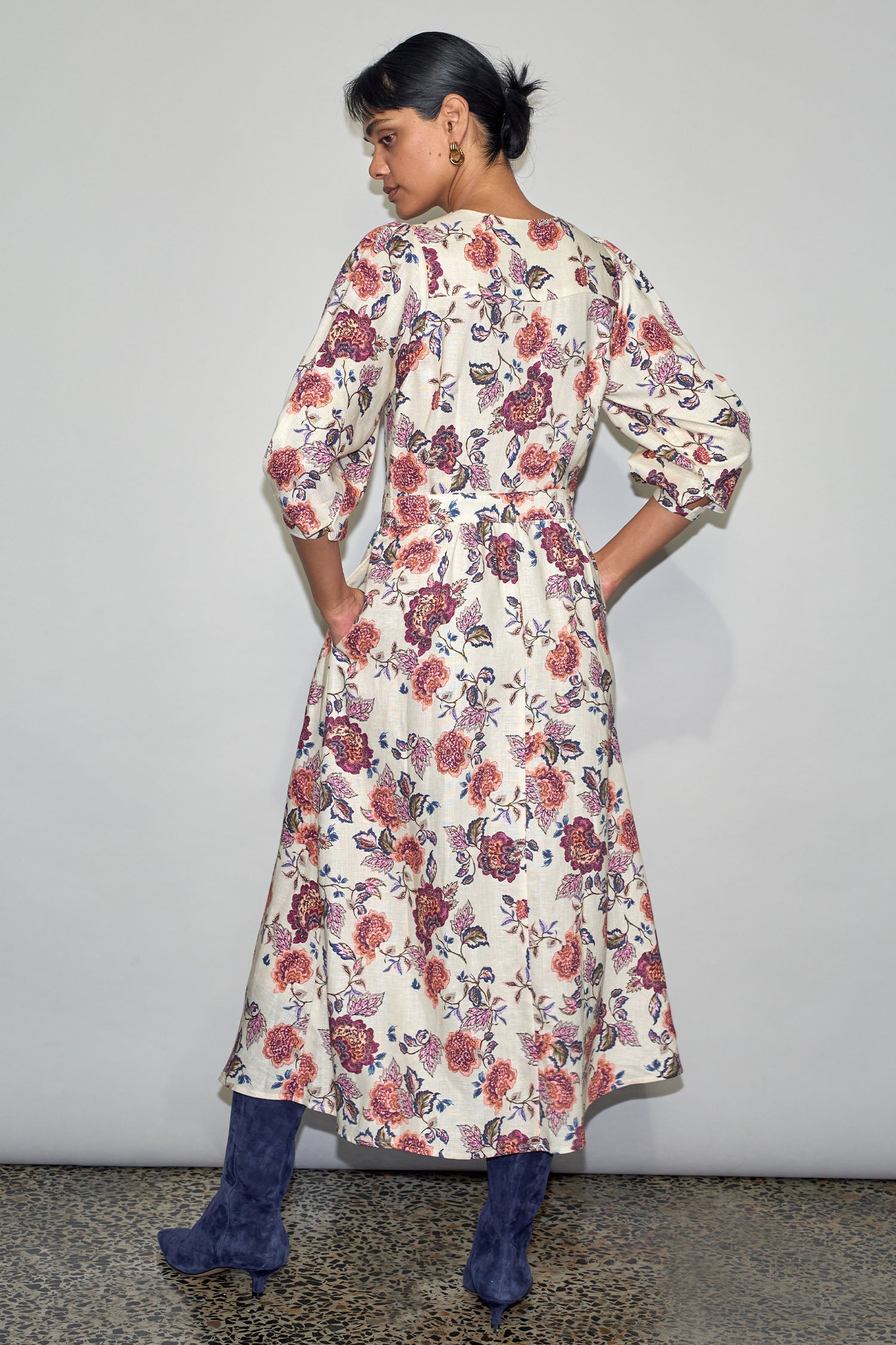 maison dress - heirloom bloom|  zoe kratzmann| considered design