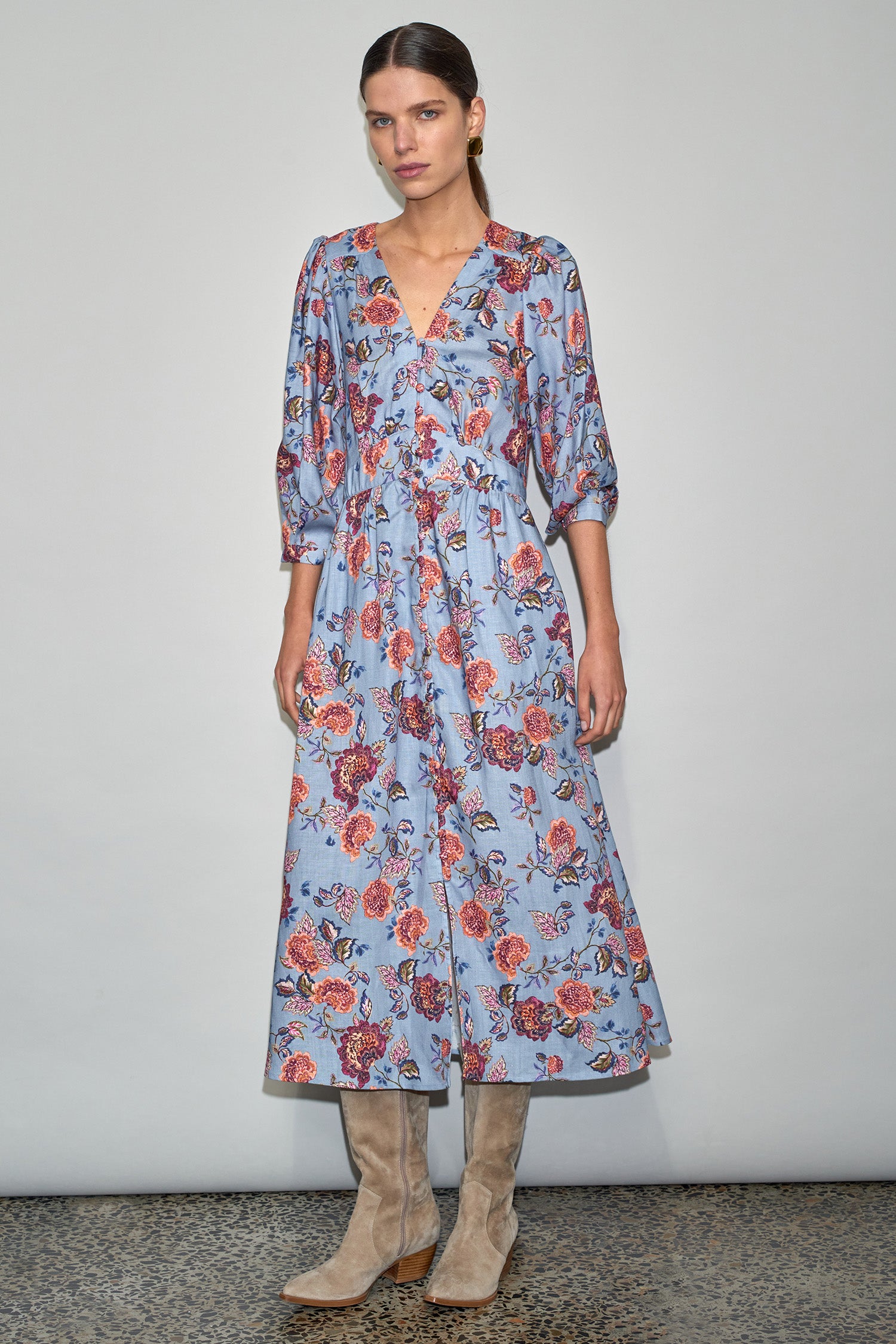 maison dress - twilight bloom|  zoe kratzmann| considered design