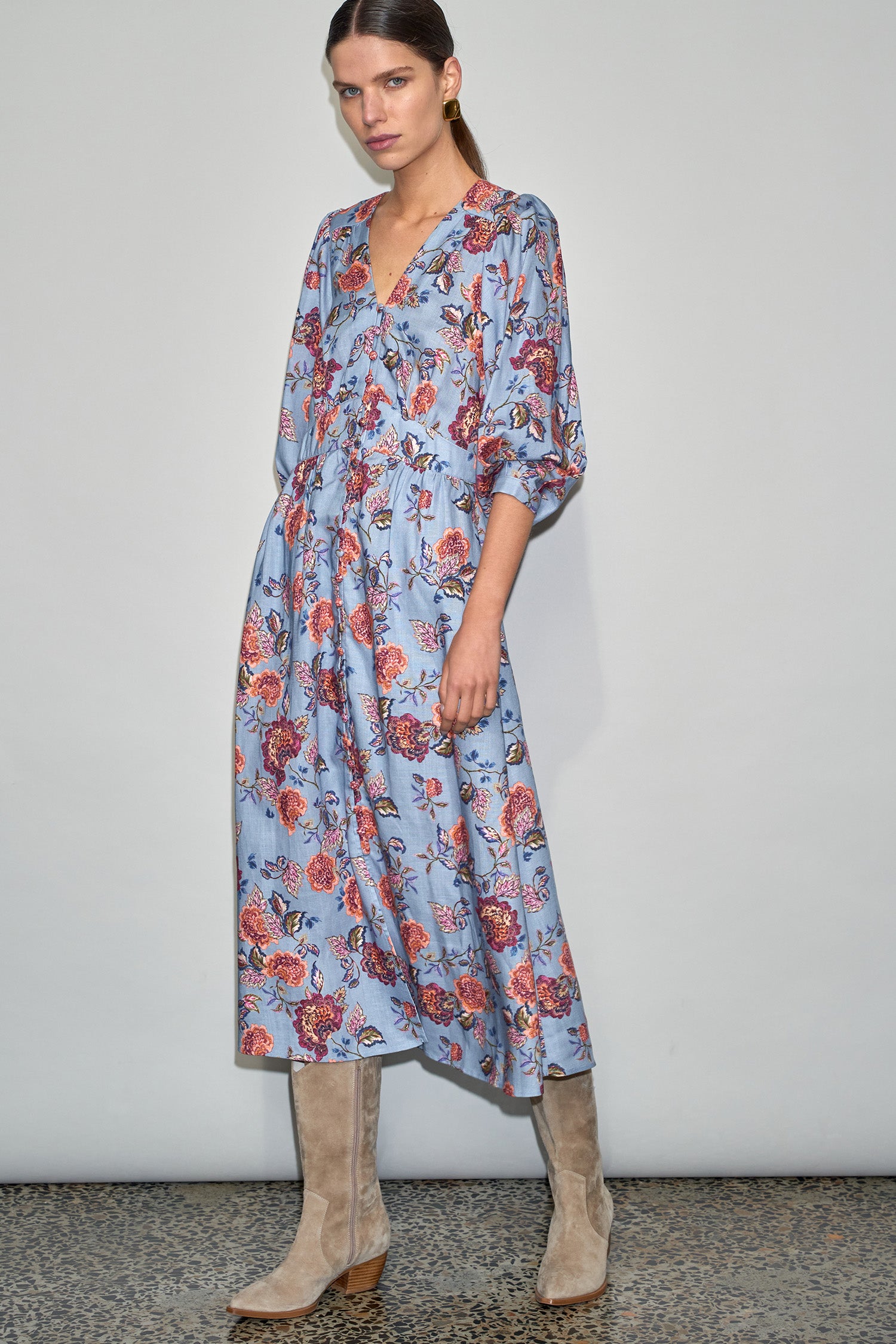maison dress - twilight bloom|  zoe kratzmann| considered design