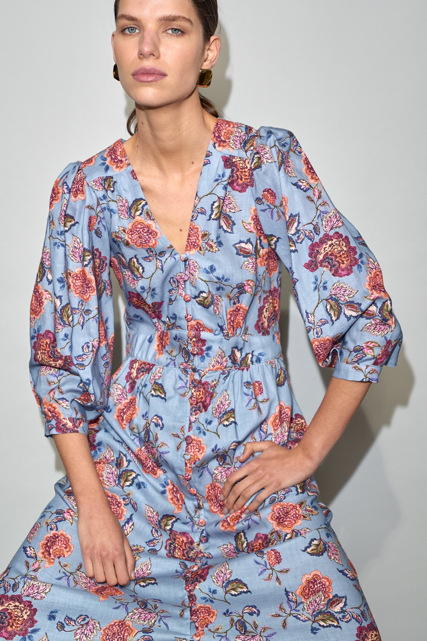 maison dress - twilight bloom|  zoe kratzmann| considered design