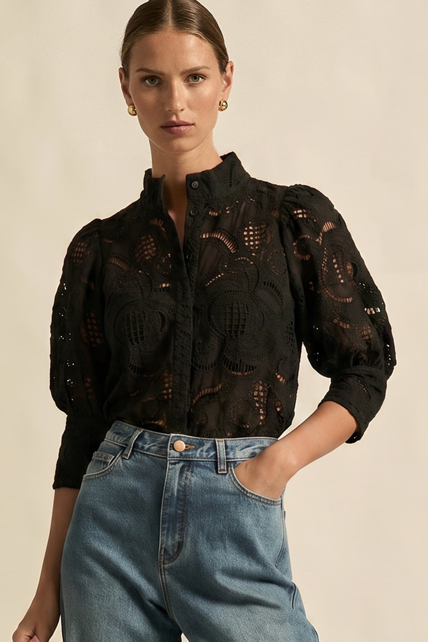 mantra top  - black|  zoe kratzmann| considered design