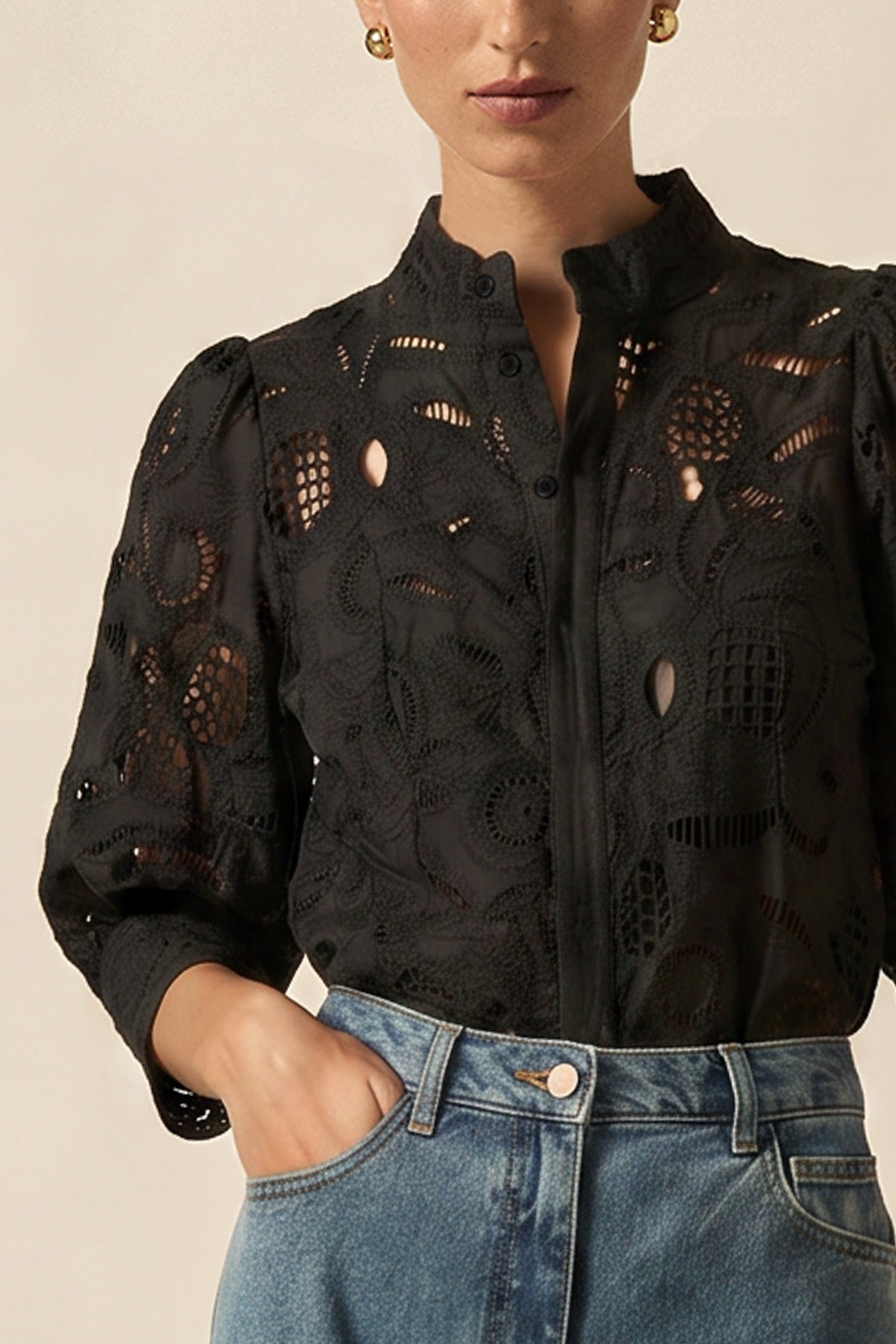 mantra top  - black|  zoe kratzmann| considered design