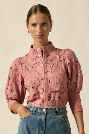 mantra top - vintage bloom|  zoe kratzmann| considered design