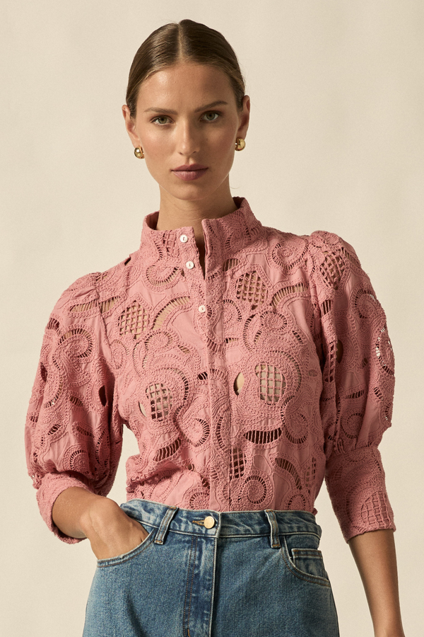 mantra top - vintage bloom|  zoe kratzmann| considered design