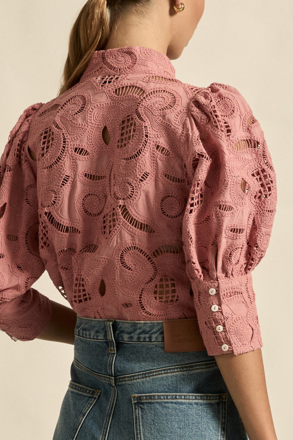 mantra top - vintage bloom|  zoe kratzmann| considered design