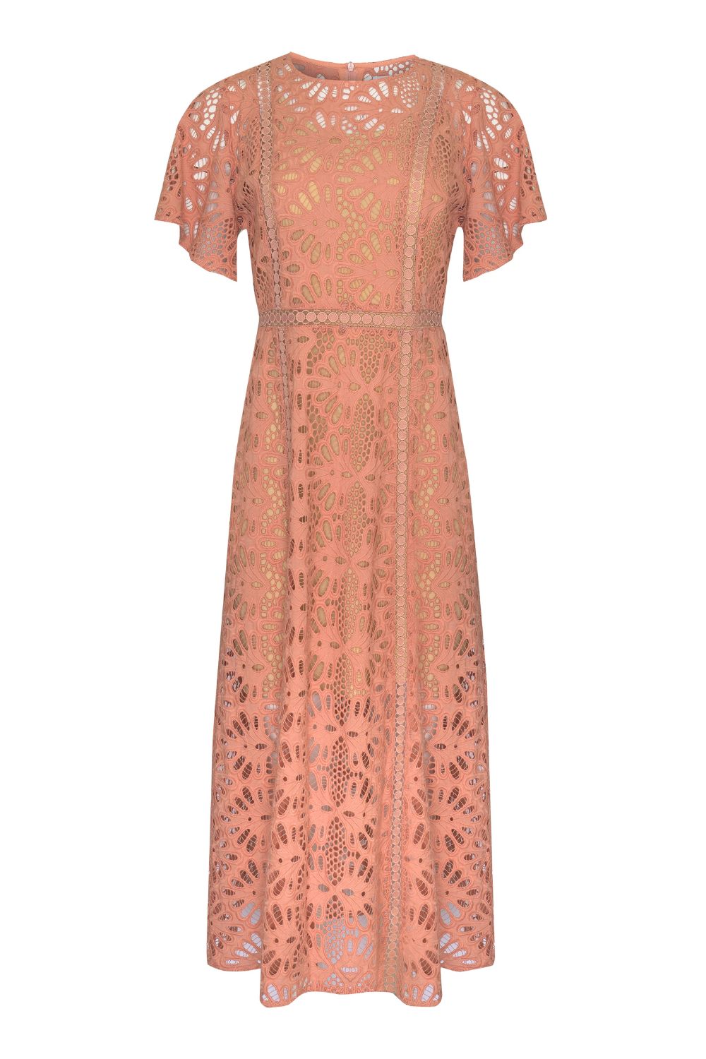 medal dress - pomello broderie