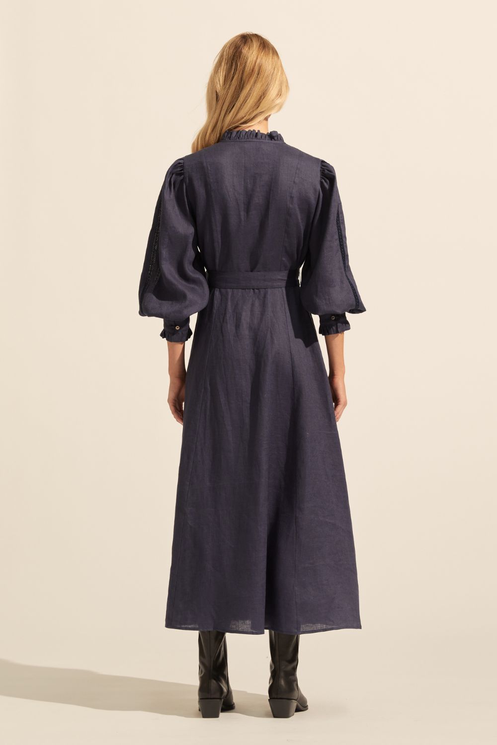 melody dress - indigo