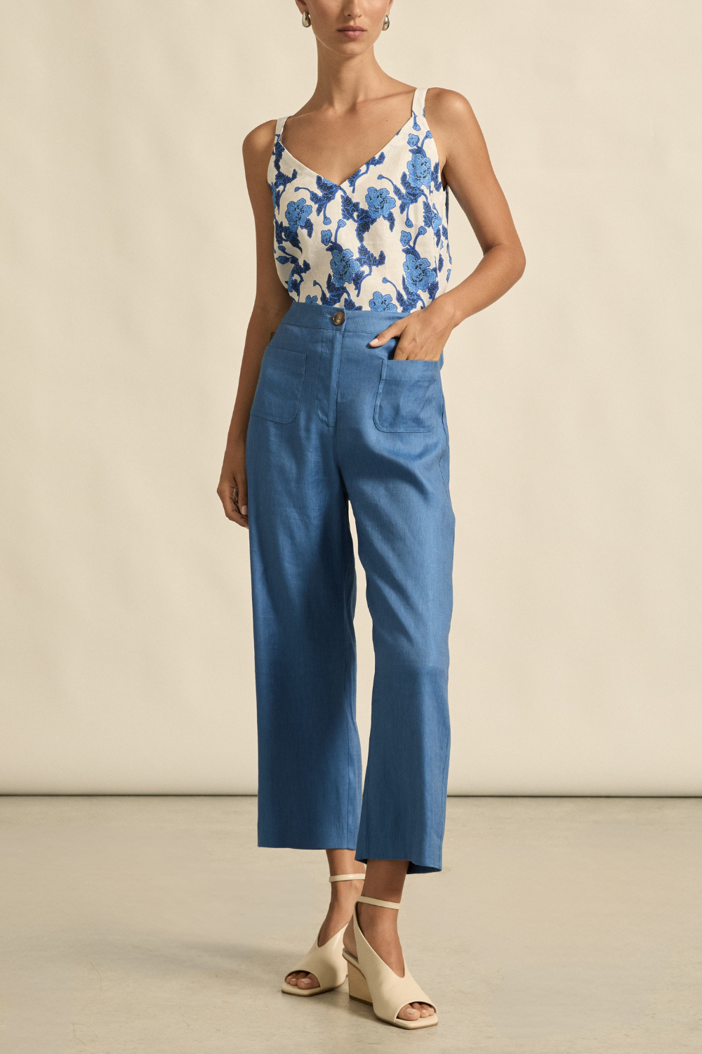 memo top - azure bouquet|  zoe kratzmann| considered design