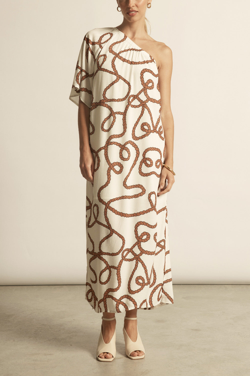 Muse One Shoulder Dress - mariner|  zoe kratzmann| considered design