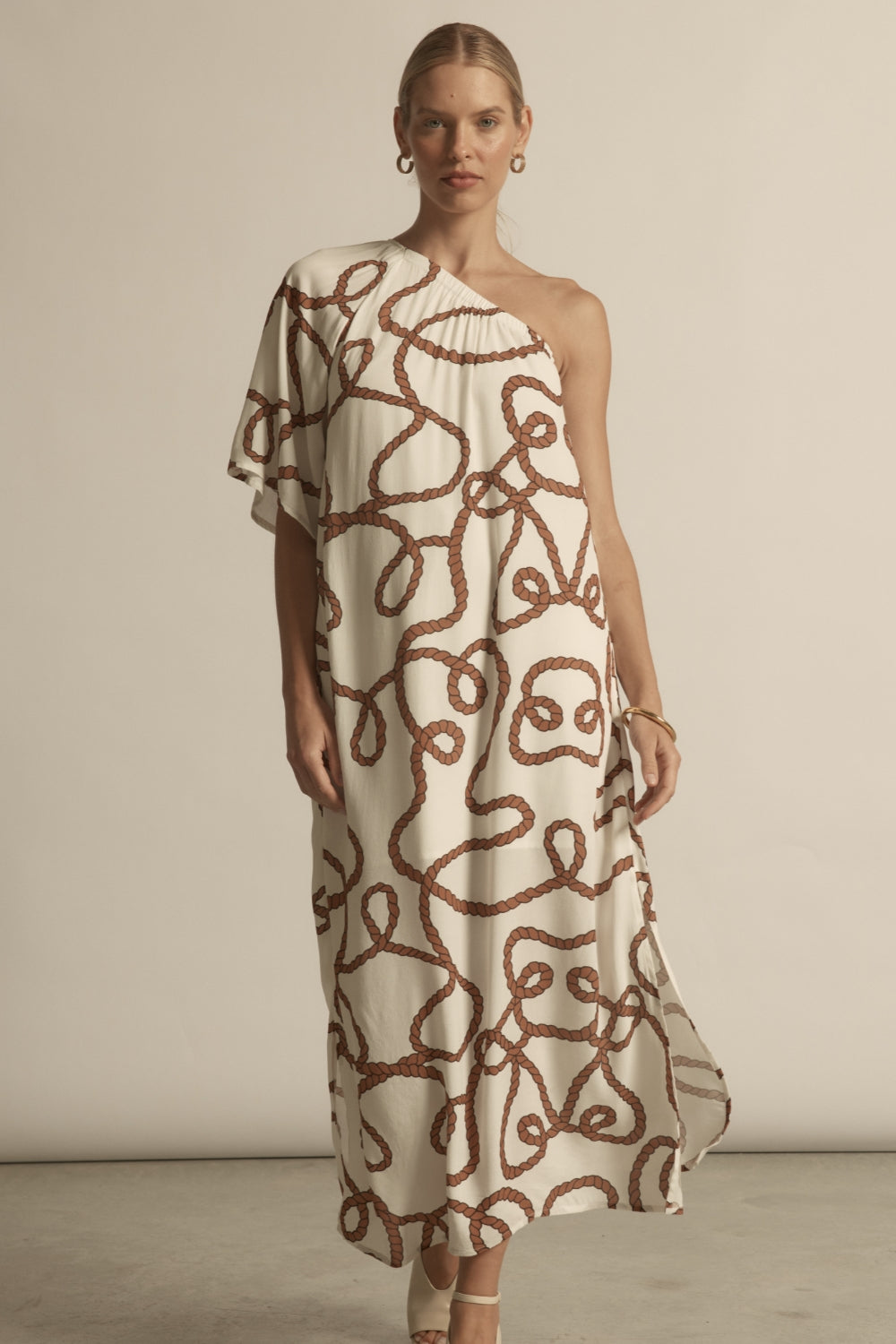 Muse One-Shoulder Dress - mariner|  zoe kratzmann| considered design