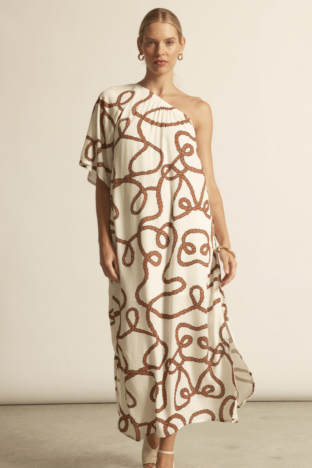 Muse One Shoulder Dress - mariner|  zoe kratzmann| considered design