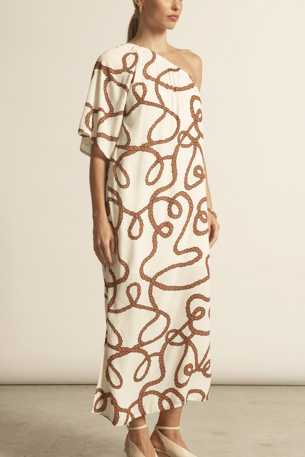 Muse One Shoulder Dress - mariner|  zoe kratzmann| considered design