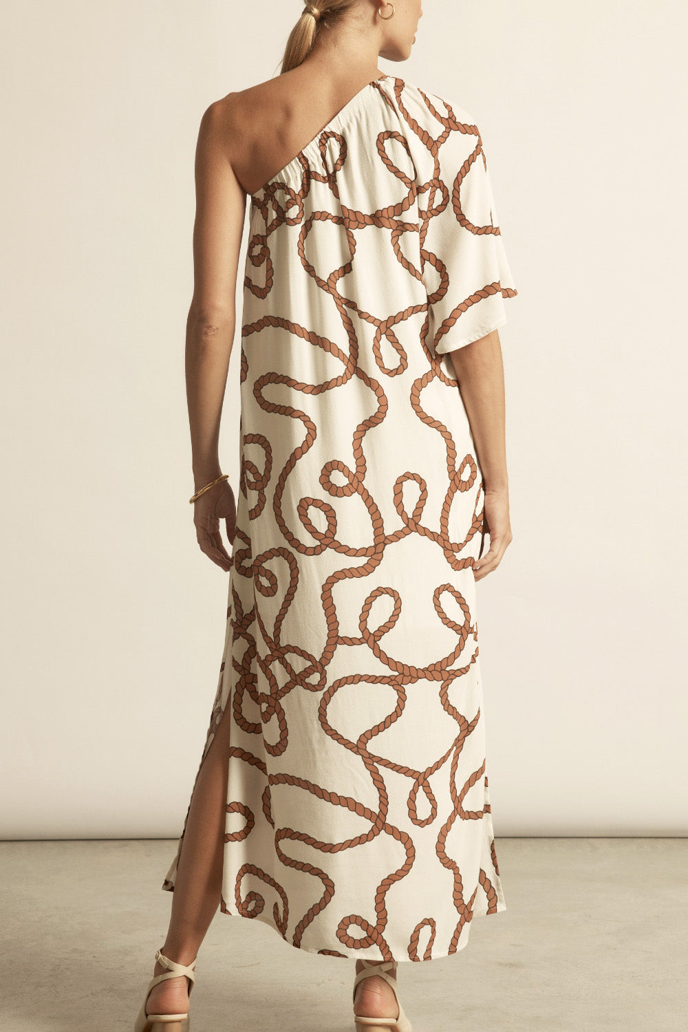 Muse One Shoulder Dress - mariner|  zoe kratzmann| considered design