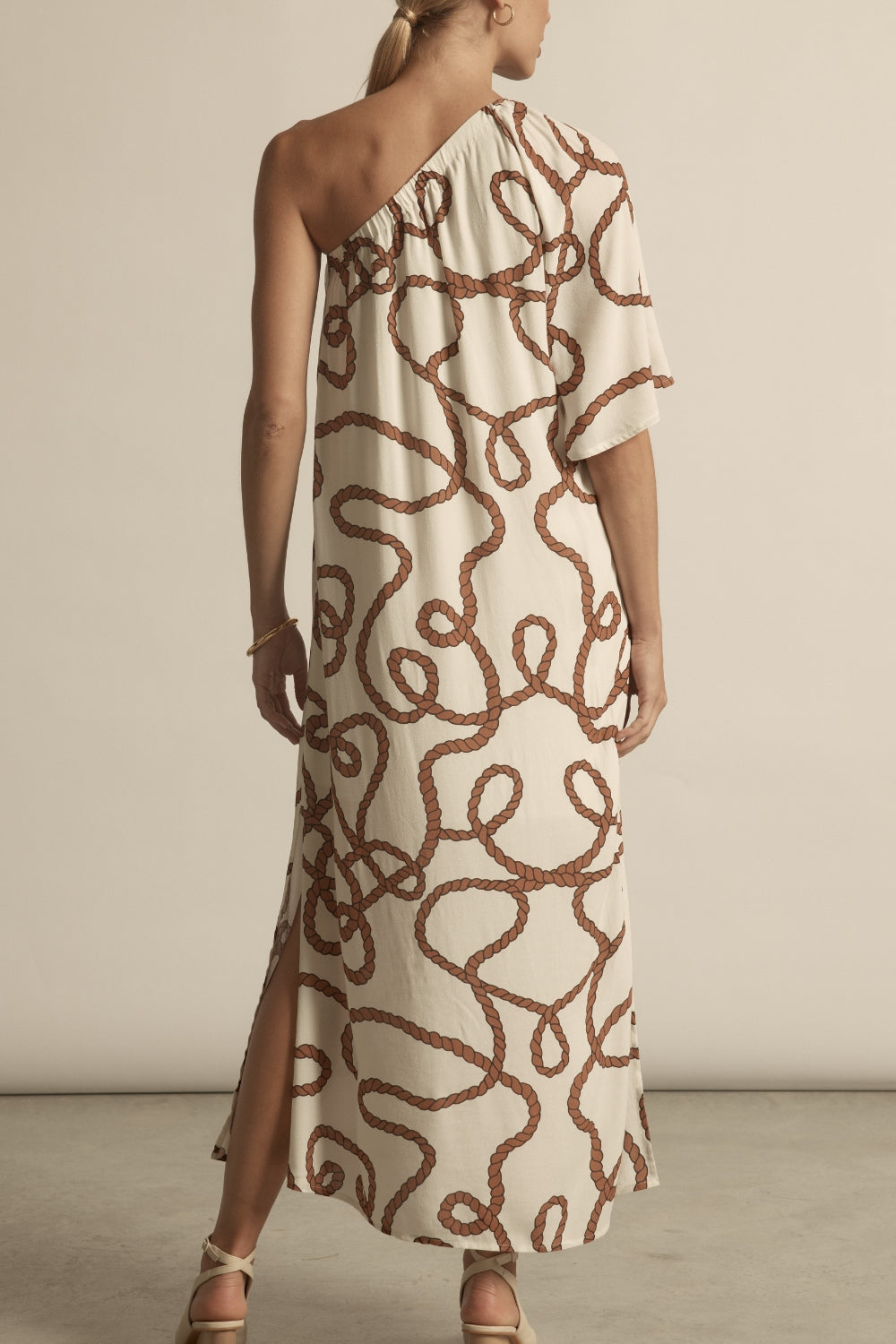 Muse One-Shoulder Dress - mariner|  zoe kratzmann| considered design